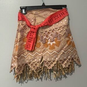 Disney Moana Child’s Costume Skirt Sz 4-6X